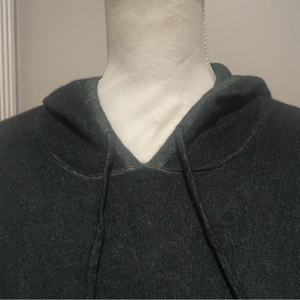 NWT Revolve One Grey Day cashmere pullover hoodie size small oversized - Picture 3 of 8